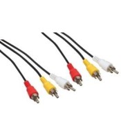SOUND CABLE 3 MALE RCA TO 3 MALE RCA 1.5m