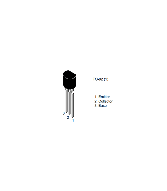 2SA844 PNP Audio Amplifier Transistor