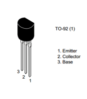 2SA844 PNP Audio Amplifier Transistor