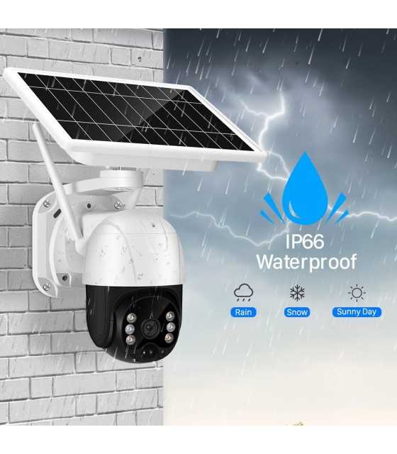 Solar Camera Wireless Wifi Outdoor Waterproof IP Camera Security Surveillance Camera IR