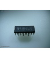 Integrated Circuit TA7668, Dual preamplifier for tape recorder, DIP16