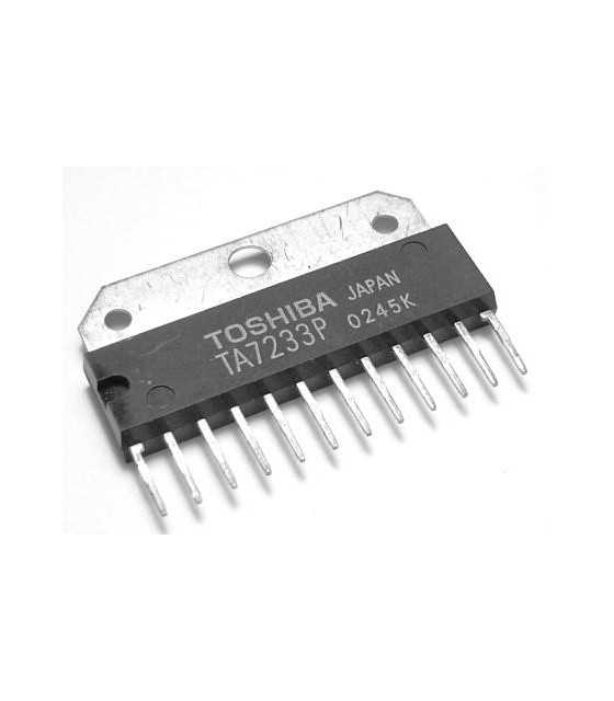 TA 7233 P | TOSHIBA Power Audio Amplifier 2x4,5W
