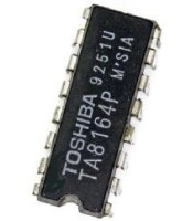 Integrated Circuit TA8164, 3V monaural radio IC, DIP16