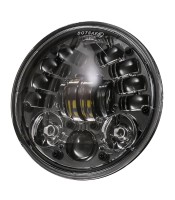 5.75\\" 6000K кръгли LED фарове с пръстен за фарове с ангелски очи за Jeep Wrangler JK TJ LJ