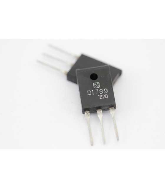 Транзистор 2SD1739, NPN, 1500V, 6A, 100W, TO3PFa