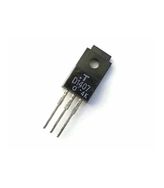 Транзистор 2SD1407, NPN, 100 V, 5 A, 30 W, 12 MHz, TO220Fa