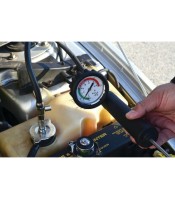 Auto Cooling System Radiator Color Cap Pressure Tester Kit Pump Gauge Adapter HD