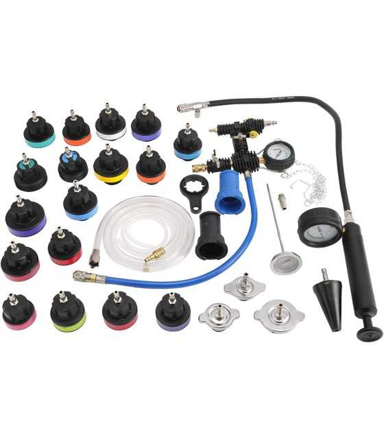 Universal Radiator Pressure Detector Vacuum Cooling System Tester Master Tool Kit