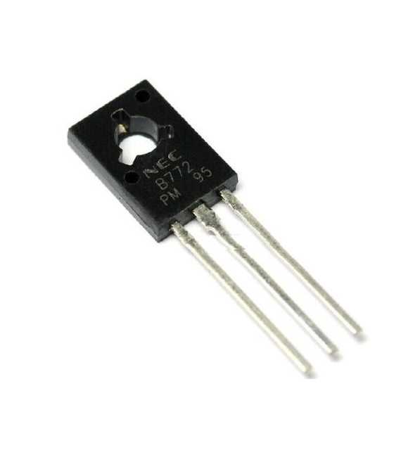 2SB772 pnp -3A, -40V, 10W, 90MHz, TO-126