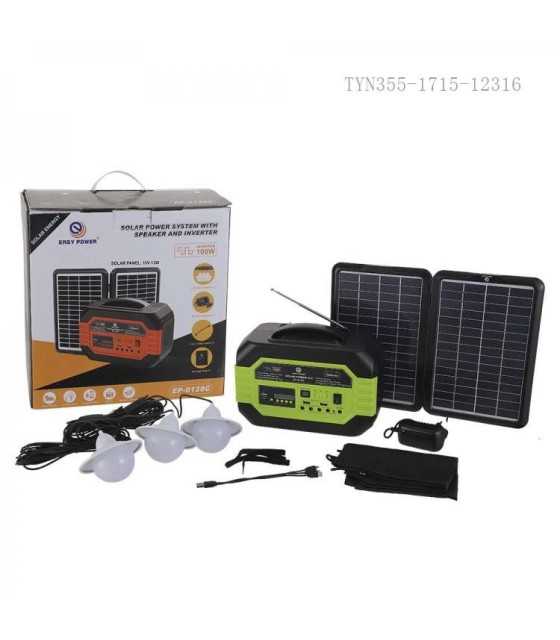 Easy Power Strong power supply solar panel system for lighting phone charging