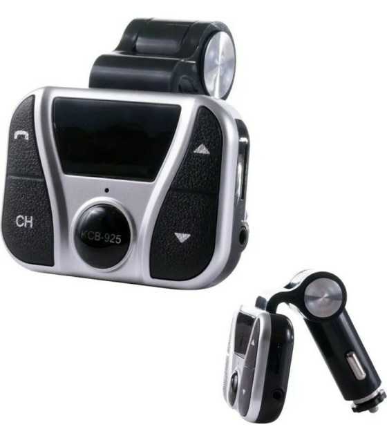 Car-styling Bluetooth MP3 Player Bluetooth Handsfree Car Kit FM Transmitter Dual USB Charger for Phones