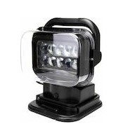 Search Light,IP67 Waterproof 50W 6500LM LED Portable Car Truck Remote Control Searchlight