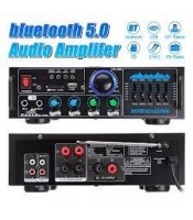 Bt Karaoke Digital Stereo Echo Mixing Power Amplifier AV-17