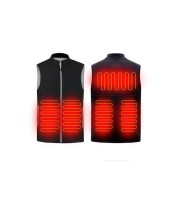 Unisex Heated Usb Motorcycle Vest