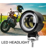 3 inch 20W 12V 24V 6500K waterproof round LED work light motorcycle off road vehicle