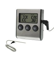 Roasting thermometer with probe