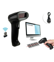 WIRELESS BARCODE ΑΣΥΡΜΑΤΟ BARCODE LASER SCANNER USBUSB ΑΞΕΣΟΥΑΡ
