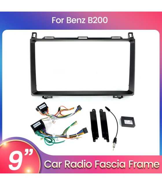 9 inch Car Fascia Radio Panel for MERCEDES BENZ B Klasse (W245