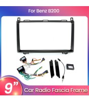 9 inch Car Radio Fascia Panel for Mercedes Benz B200 Vito/Sprinter/Viano Frame