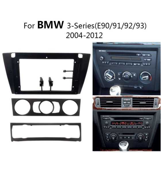 9\\" Радио за кола Fascia Frame Install Panel Trim за BMW 3 Series E90 E91 E92 E93