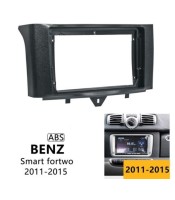 9-инчова фасция за BENZ Smart fortwo 2011 2012 2013 2014 2015 Аудио монтажен адаптер Панел Рамка на автомобила