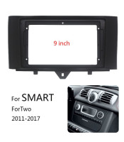 9-инчова фасция за BENZ Smart fortwo 2011 2012 2013 2014 2015 Аудио монтажен адаптер Панел Рамка на автомобила