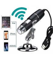 WIFI Microscope ΑΣΥΡΜΑΤΟ ΜΙΚΡΟΣΚΟΠΙΟ USB, 8 LED WIFI, Android, IOS, IPhone, IPad x1000ΚΑΜΕΡΕΣ