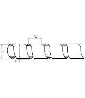 Бандажна лента Ø24mm ПРОЗРАЧЕН