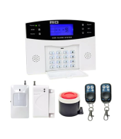 домашна охрана срещу крадци SIM SMS GSM алармена система PIR детектор Сензор за врата