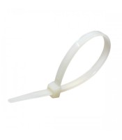 CV-100 WHITE ΔΕΜΑΤΙΚΑ 100 ΤΕΜ CABLE TIES 100X2.5mm ΛΕΥΚΑΔΕΜΑΤΙΚΑ - ΣΠΙΡΑΛ - ΒΑΣΕΙΣ