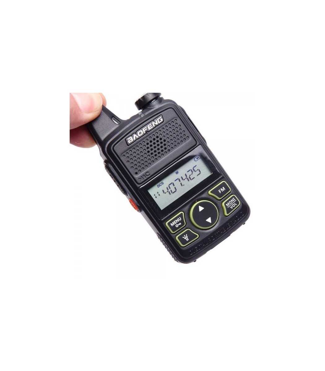 Debe pandilla Móvil BF-T1 Mini/ small Walkie Talkie UHF 400-470 MHz Two Way Radio 20CHB...