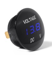 Voltmeter LED Voltage Display 12-24VDC Battery Box