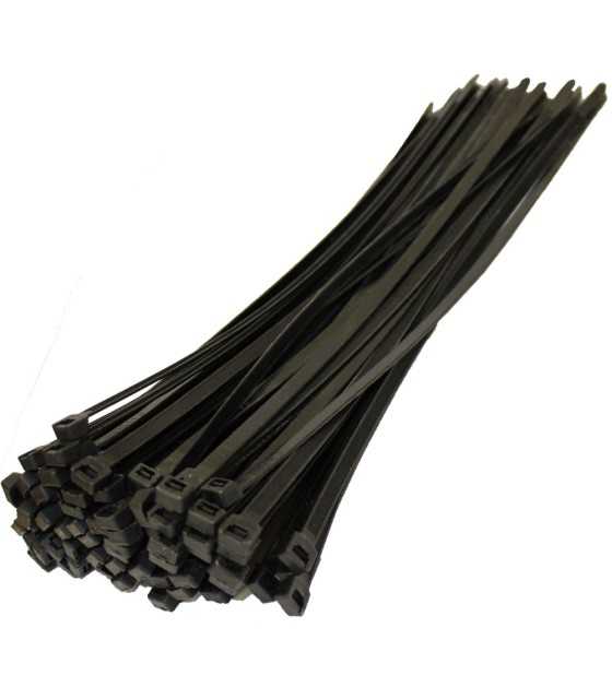 Cable Ties, 80 St. 400 x 4,8 mm, UL-app, black