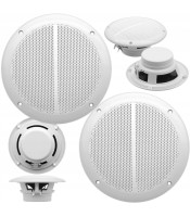 Marine Waterproof 2 way Stereo Speakers Pair  6"/ 16cm 120W