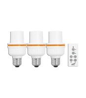 E27 bulb socket controlled by remote control x3.