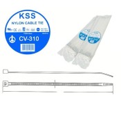 CABLE TIES 4.8X310mm WHITE CV310 KSS