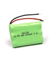 3,6 V 600 mAh Ni-MH батерия