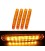 Оранжев Комплект диодни габаритни светлини Emzone, Маркер за камион