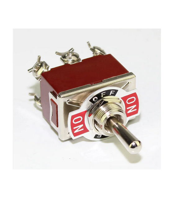 TOGGLE SWITCH DOUBLE POLE...