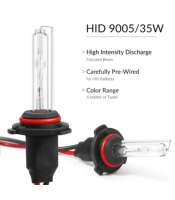 9005/HB3 - 6000K HID Xenon Bulbs 35W (Set of 2)
