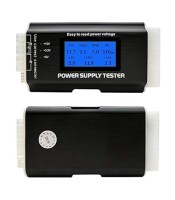 PC Power Supply Tester 20/24Pin Aluminum Alloy LCD Screen Power Supply Tester