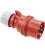 MALE INDUSTRIAL PLUG 5P 32A 025-6 IP44 PCE