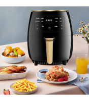 ΦΡΥΤΕΖΑ ΑΕΡΟΣ LCD TOUTCH, ΜΕ ΑΠΟΣΠΩΜΕΝΟ ΚΑΔΟ 4.5lt airfryer