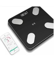 Bluetooth Digital Weight & Personal Health Scale with Wireless Smartphone Data Transfer