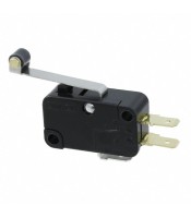 Microswitch lever with roller, SPDT, 10A / 250VAC, 28x10.3x16mm
