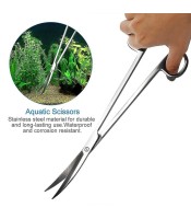 Професионални щипки за растения от неръждаема стомана Ножици за аквариум