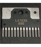 LA7838 Vertical Deflection Circuit with TV/CRT Display Drive