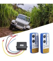 Wireless Winch Remote Control Kit 12V Receiver 150ft Twin Switch