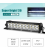 60W LED Work Light Bar Spot Flood, 4x4 Offroad LED Light Bar for SUV Trucks ATV