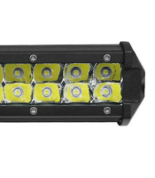 Мощен LED бар с насочена Spot светлина 24W 8 LED, 12V 24V
